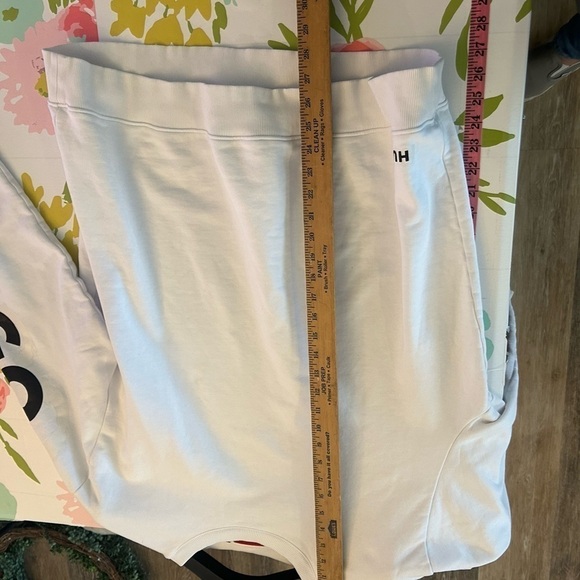 Hugo men's XL White crewneck sweater with black logos - Picture 11 of 12